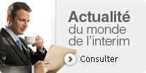 Actualité du monde de l'intérim
